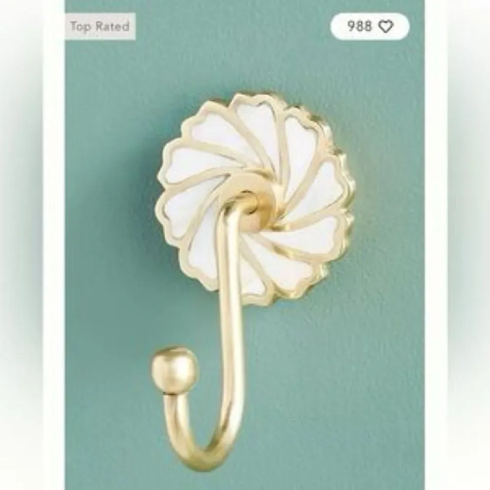 New Anthropologie Botanist Bath Hook One Size